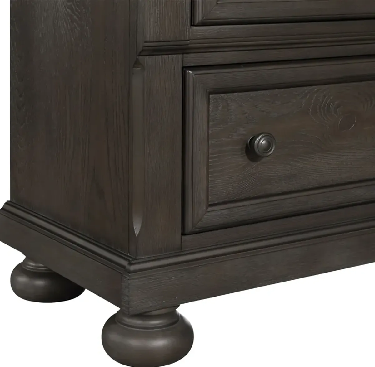 Hanover Nightstand with USB Charging - Tobacco