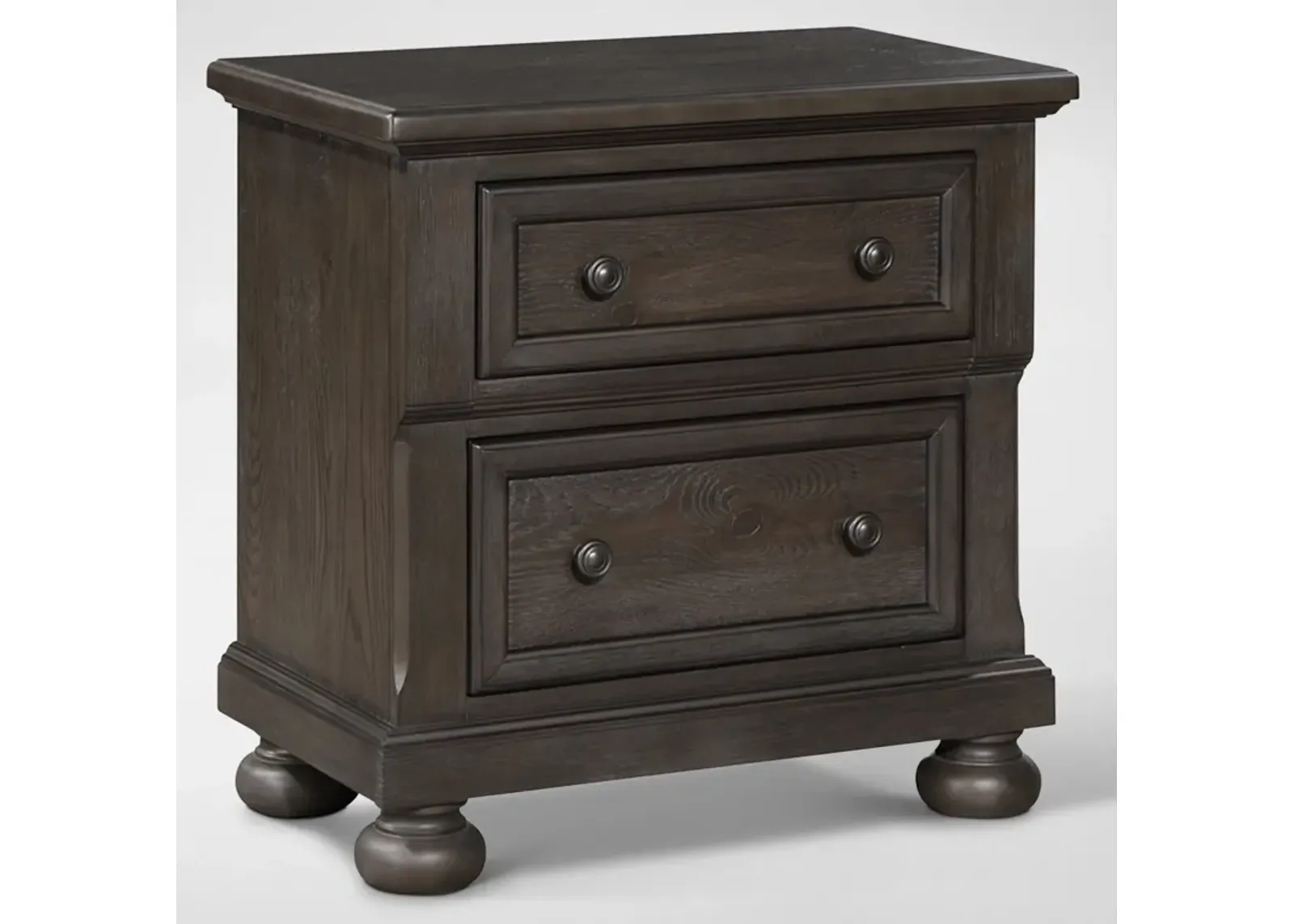 Hanover Nightstand with USB Charging - Tobacco