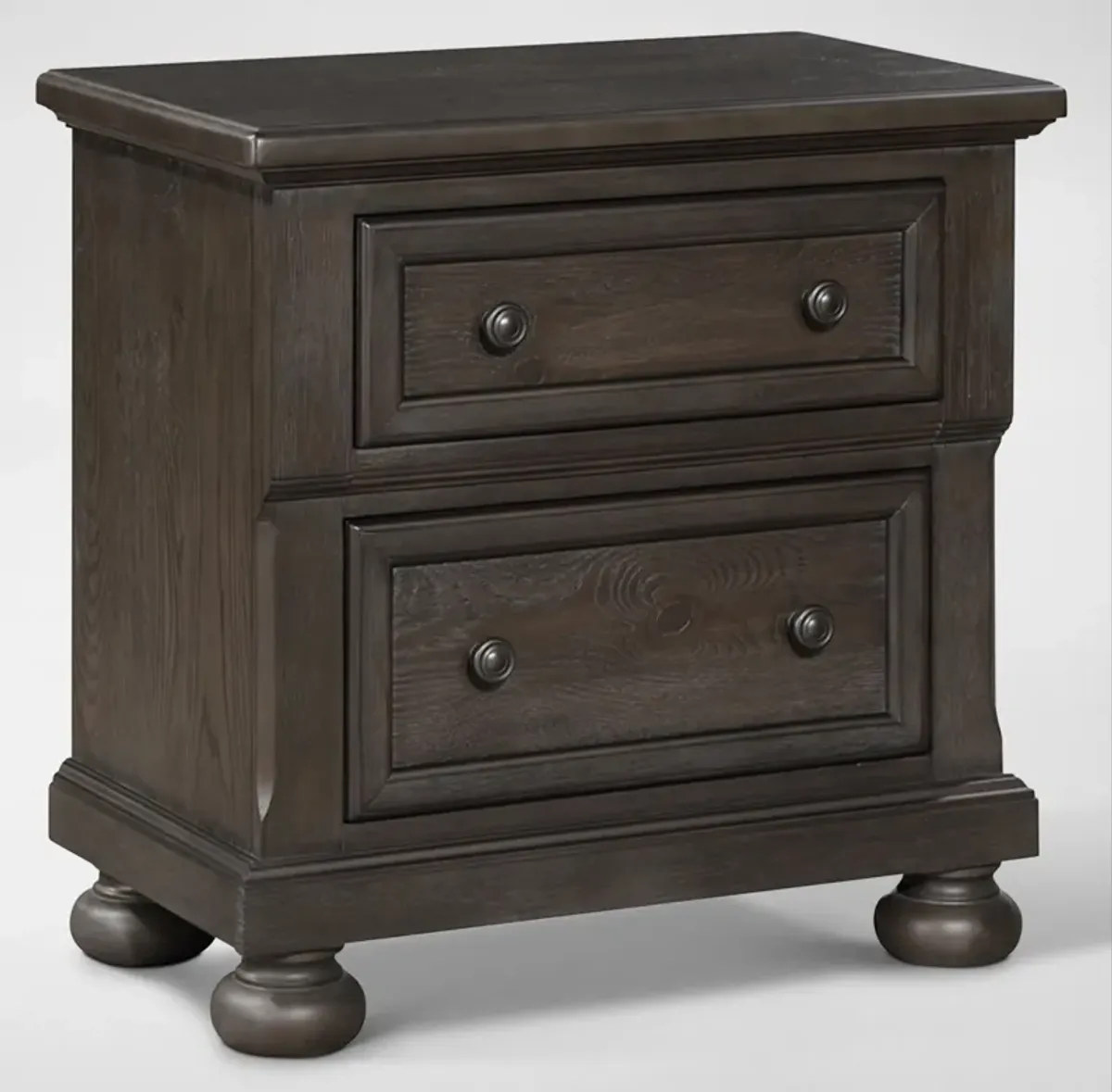 Hanover Nightstand with USB Charging - Tobacco