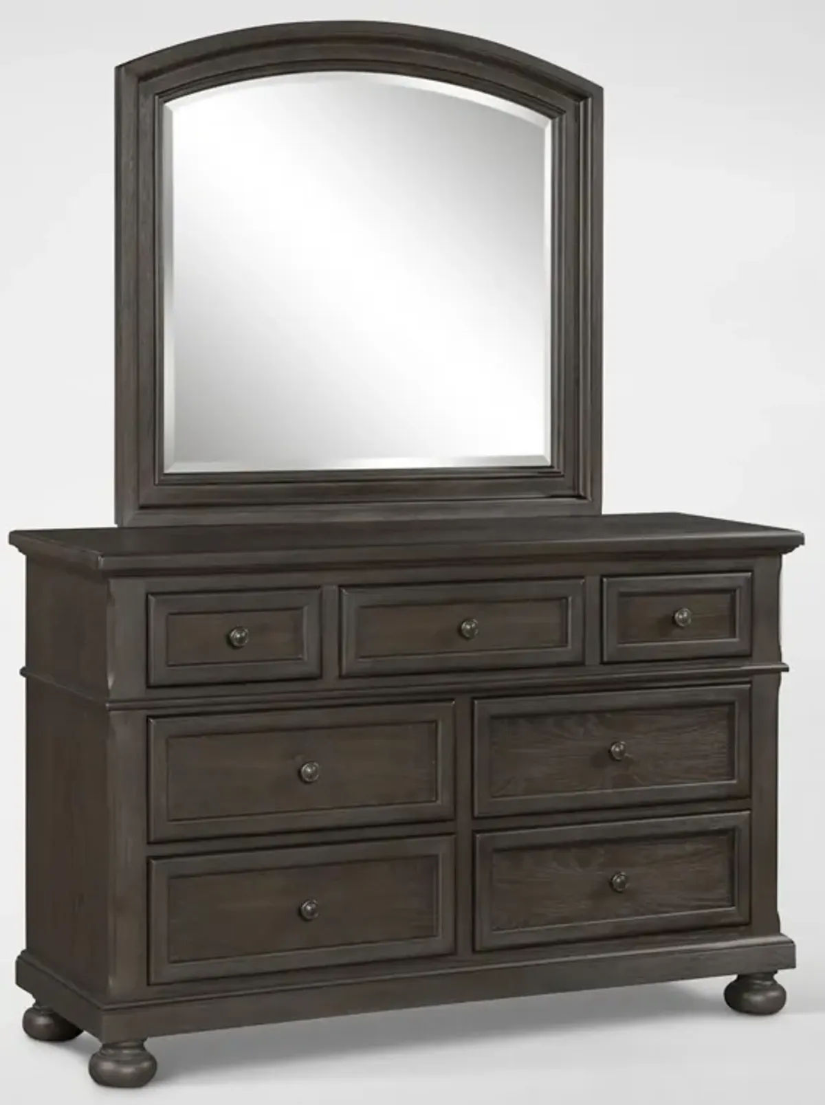 Hanover Youth Dresser and Mirror - Tobacco
