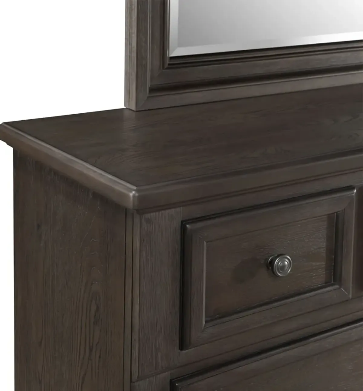 Hanover 6-Piece Youth Sleigh Twin Bedroom Set with Dresser, Mirror and Nightstand with USB Charging
