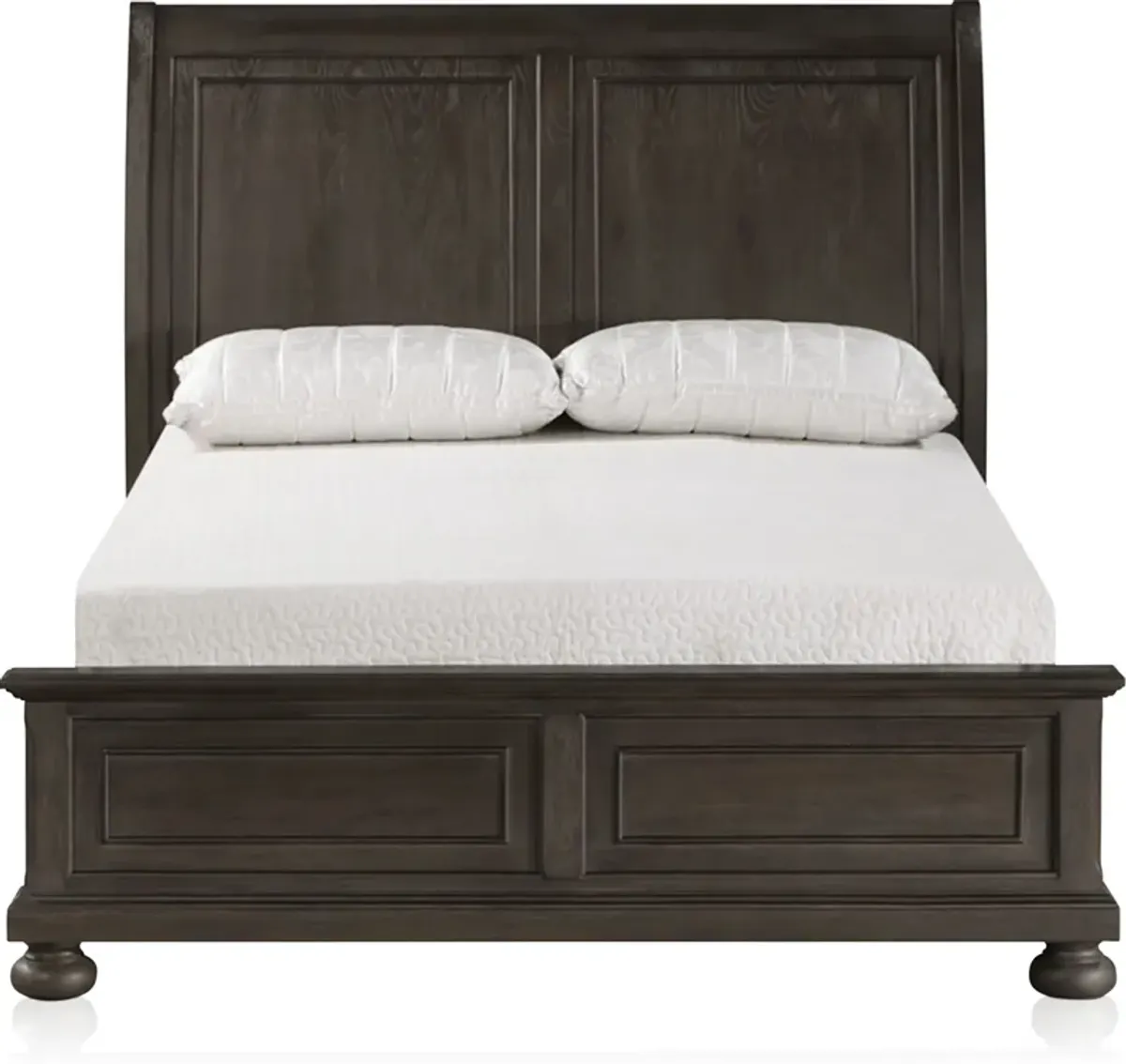 Hanover Youth Full Sleigh Bed - Tobacco