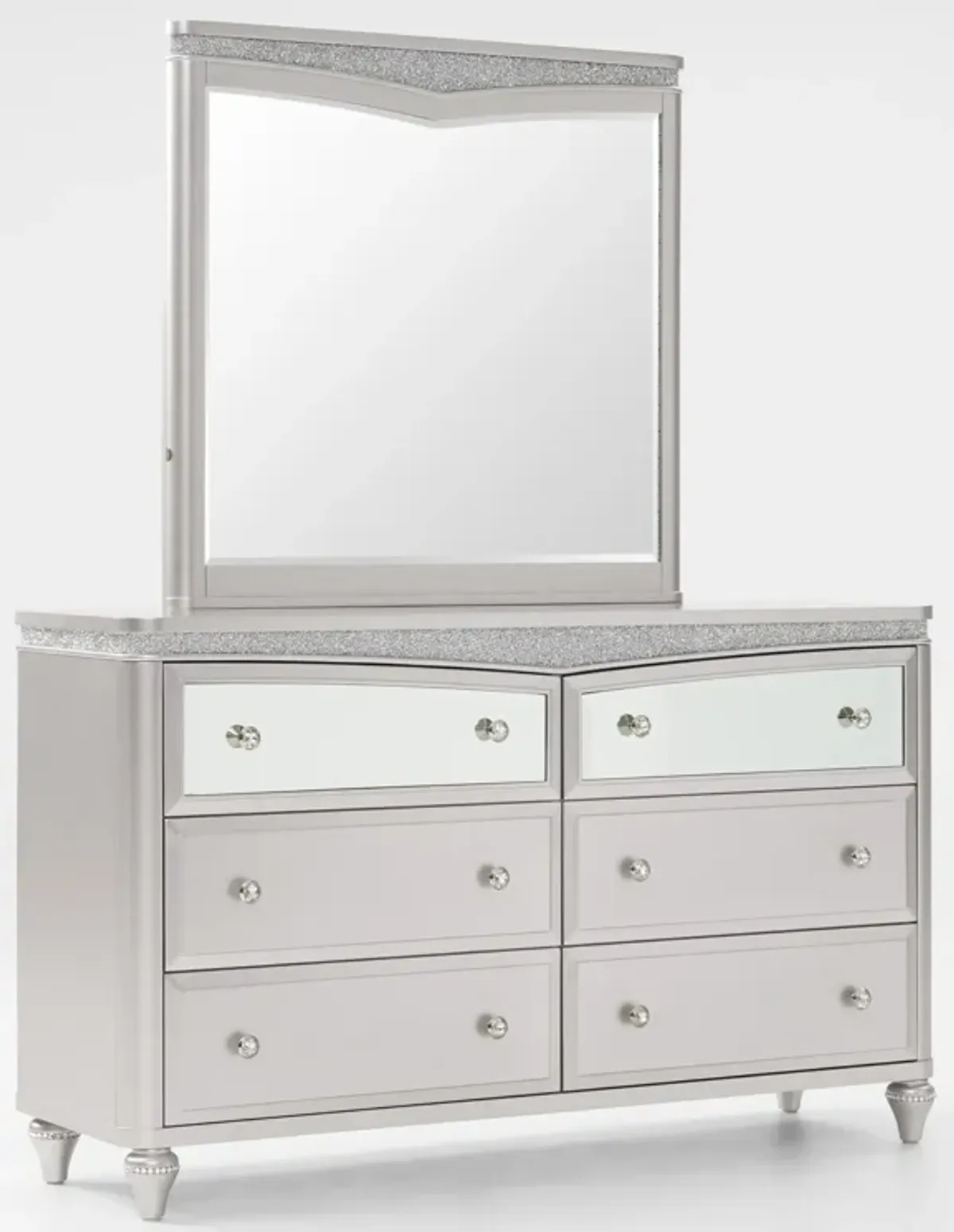 Posh Dresser and Mirror