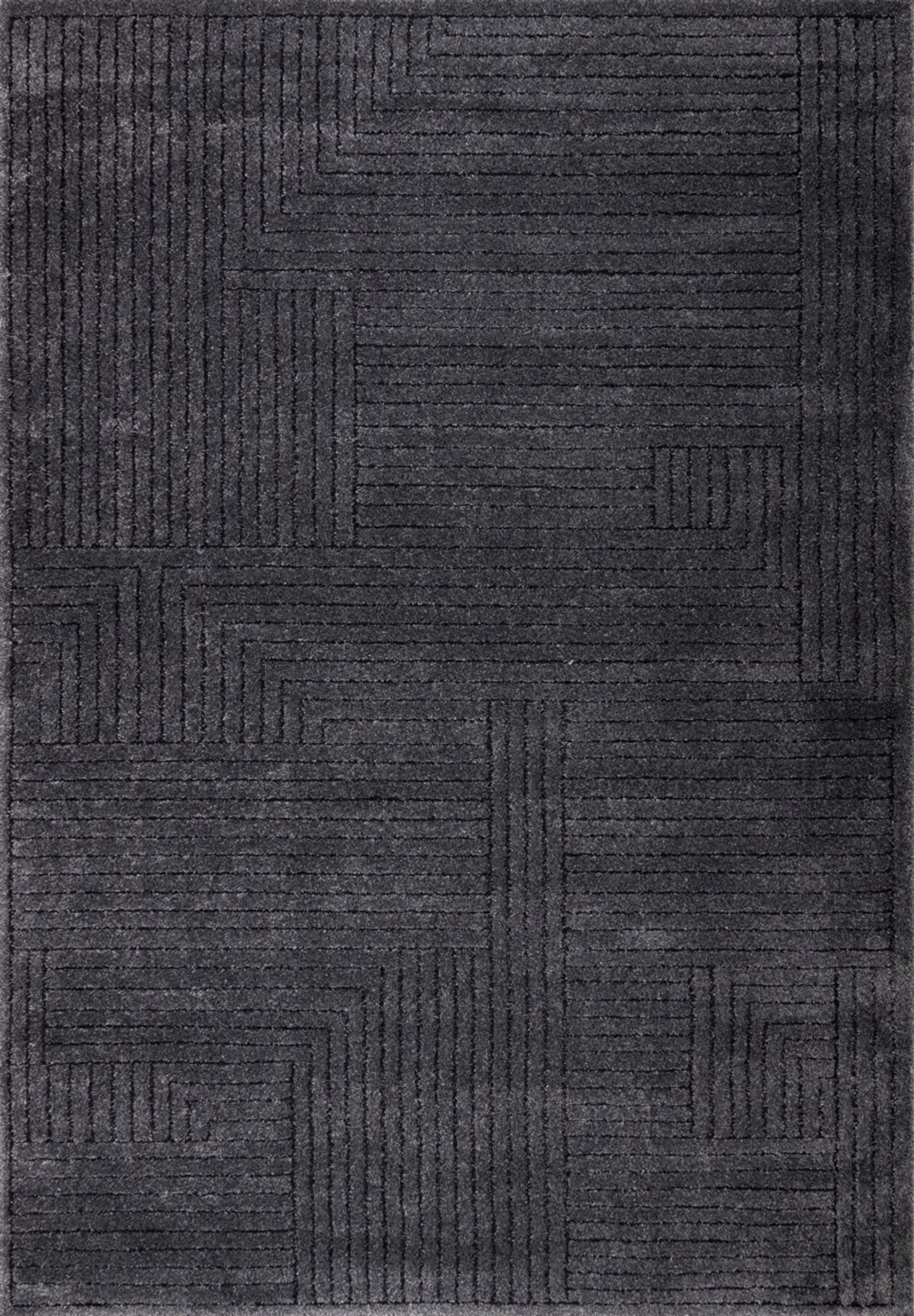 Oriel 5' x 8' Area Rug - Black