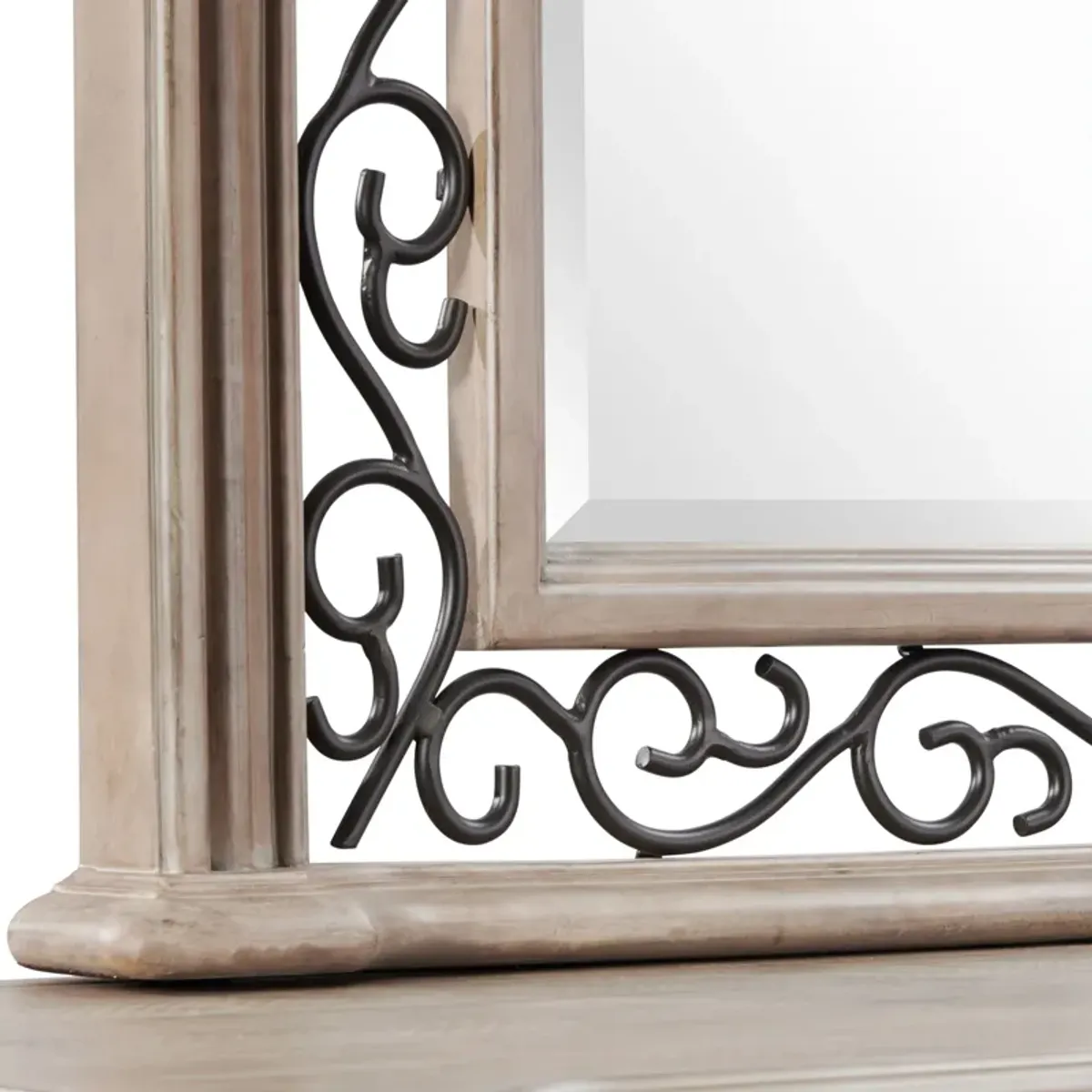 Tuscany Dresser and Mirror - Taupe