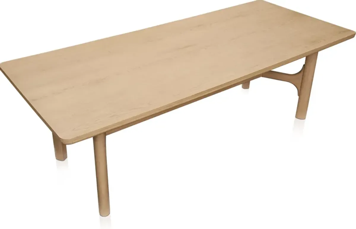 Santa Monica Rectanglar Dining Table - Natural