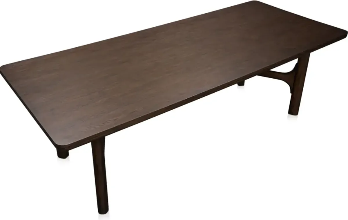 Santa Monica Rectanglar Dining Table - Chestnut