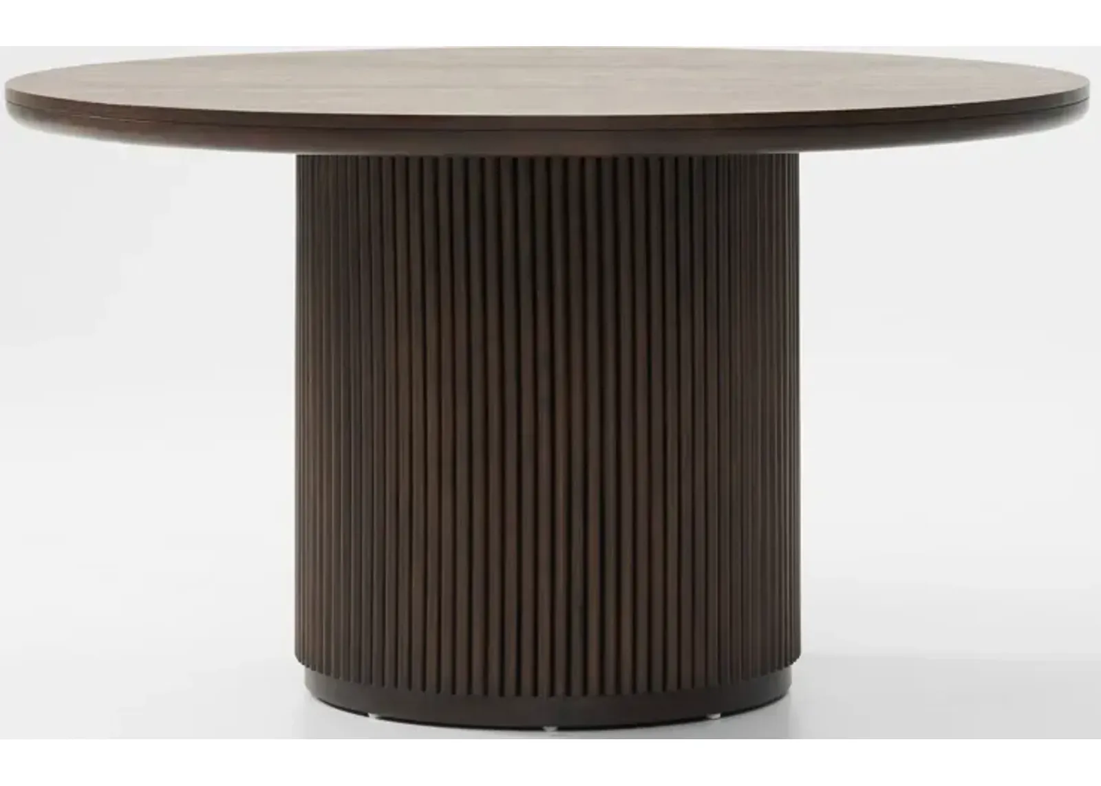 Santa Monica Round Dining Table - Chestnut