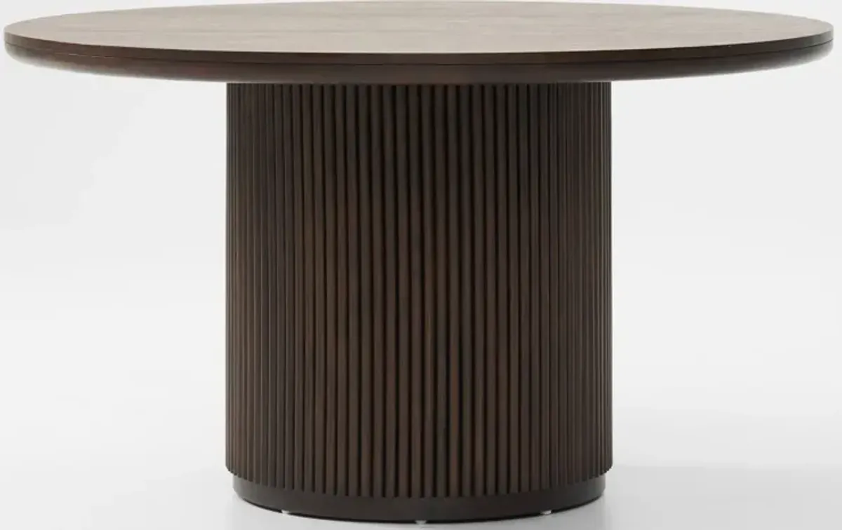 Santa Monica Round Dining Table - Chestnut