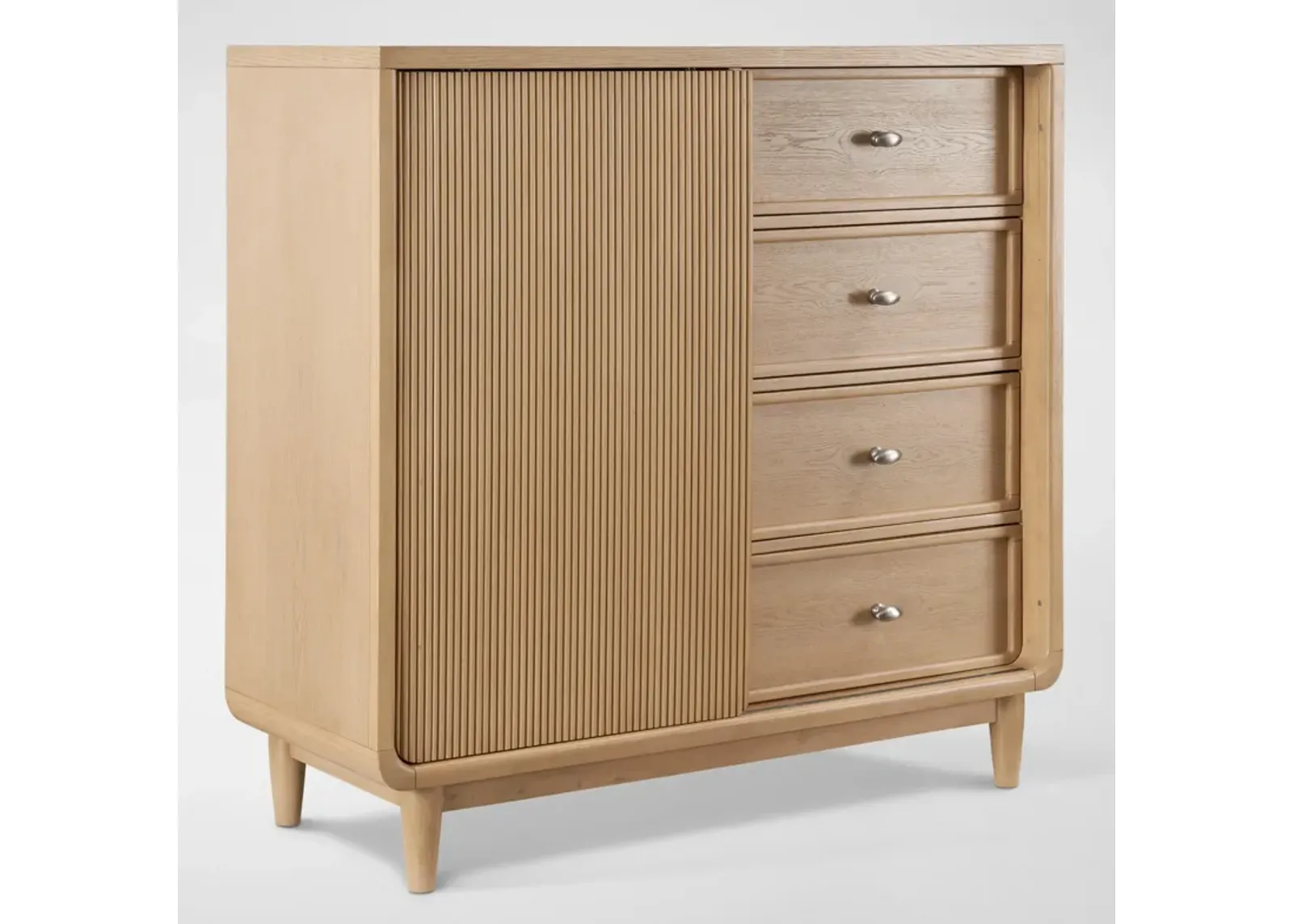 Santa Monica Door Chest - Natural