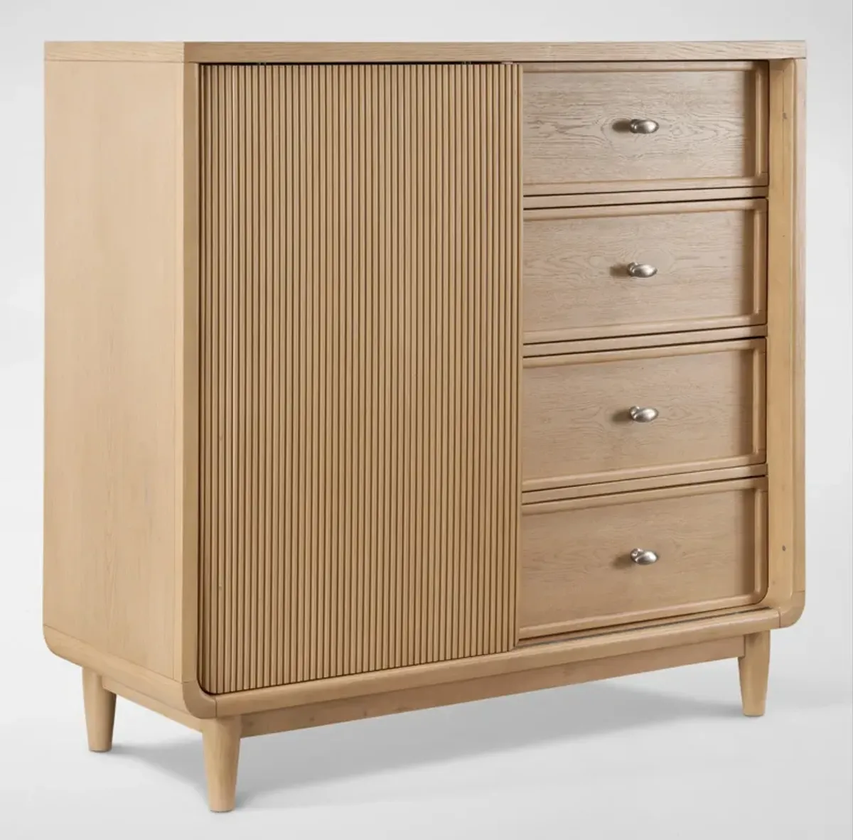 Santa Monica Door Chest - Natural