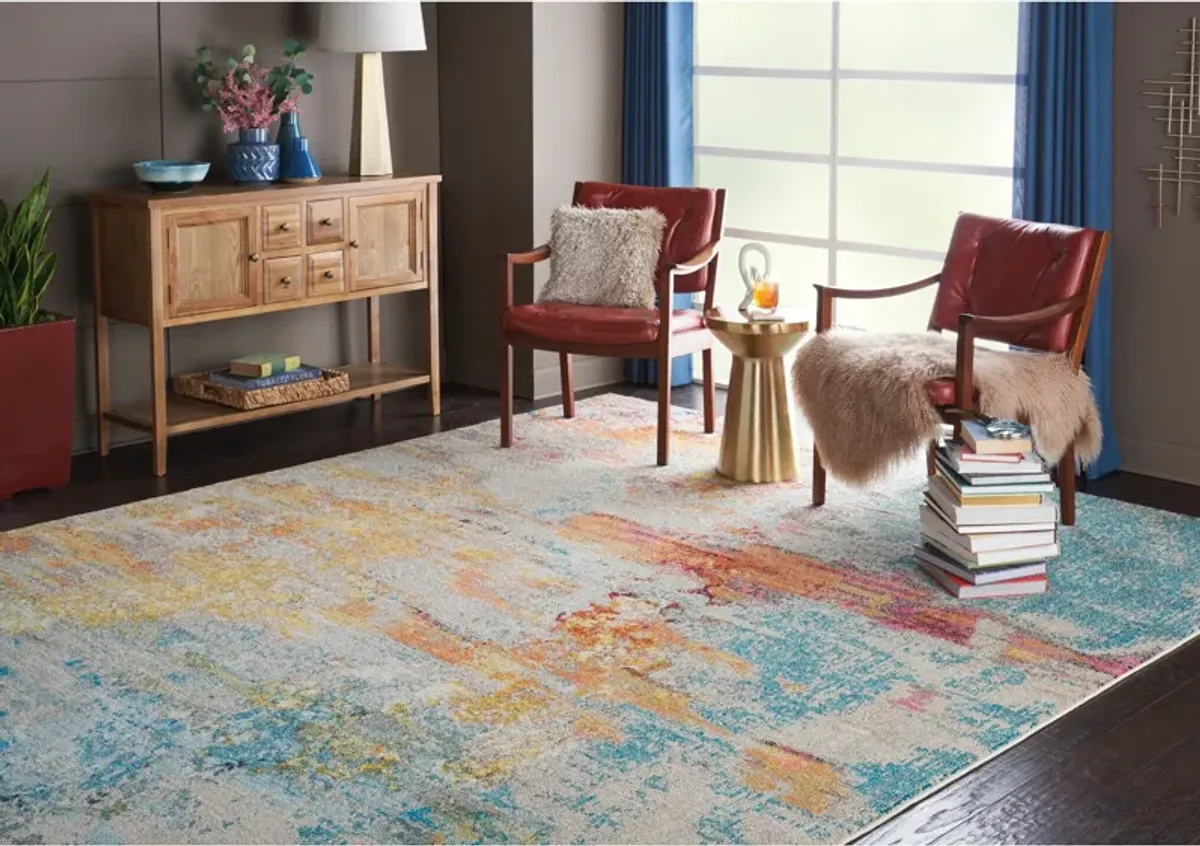 Tulum 10' x 14' Area Rug - Multicolor