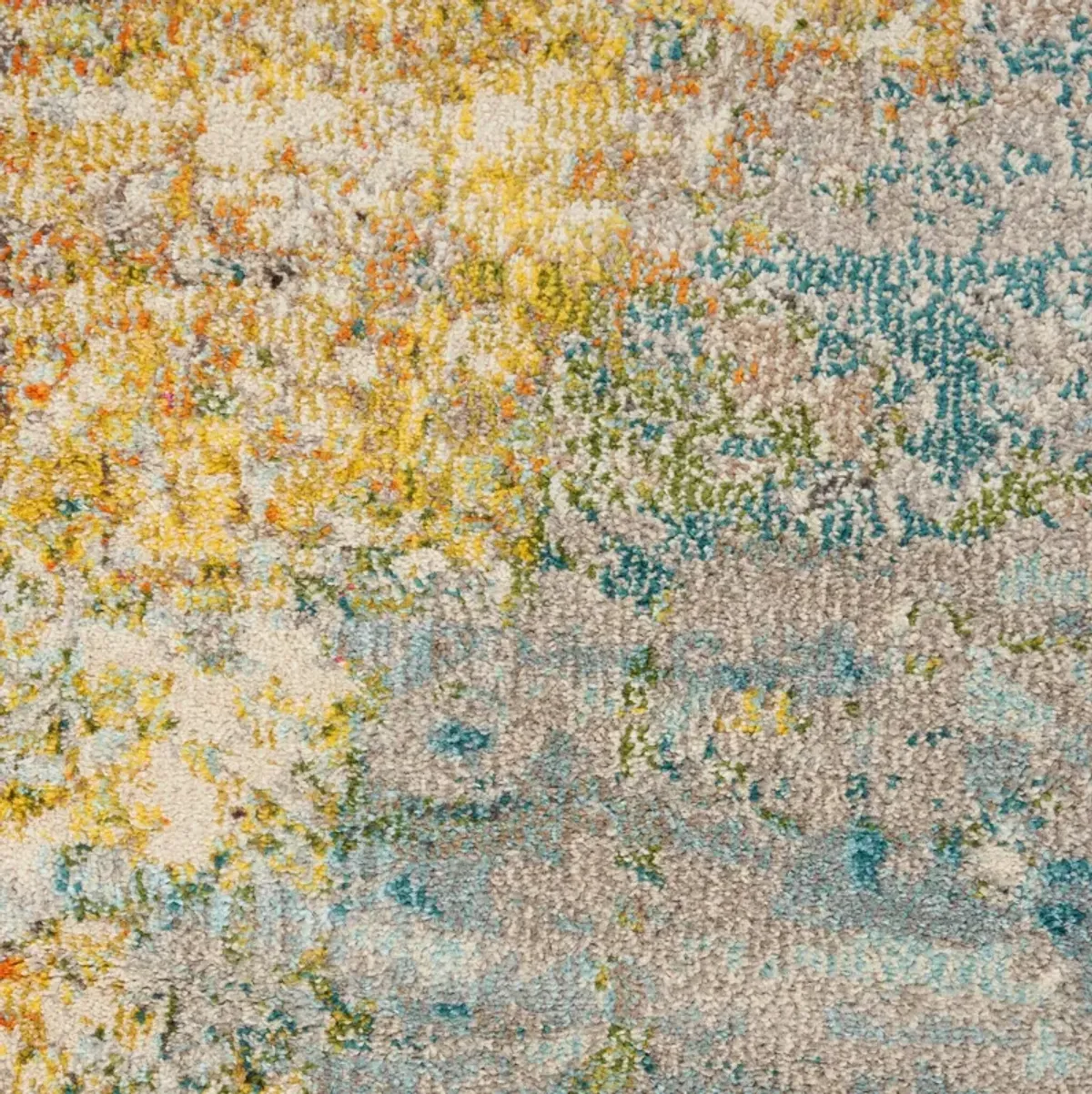 Tulum 8' Round Area Rug - Multicolor