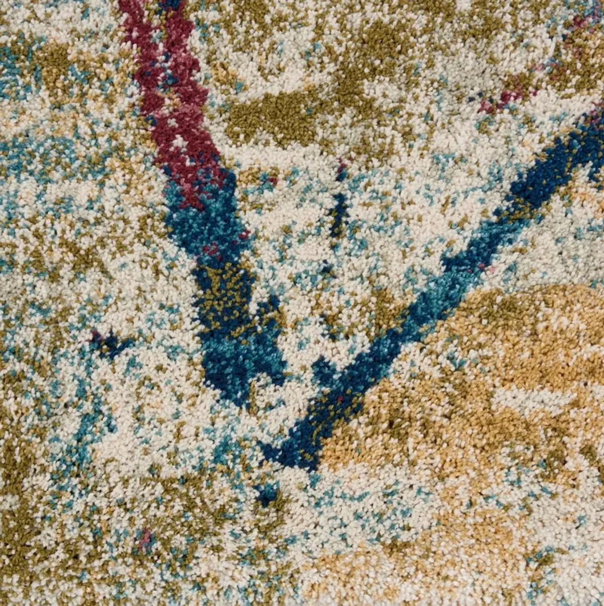 Nicola 4' x 6' Area Rug - Cream Multi