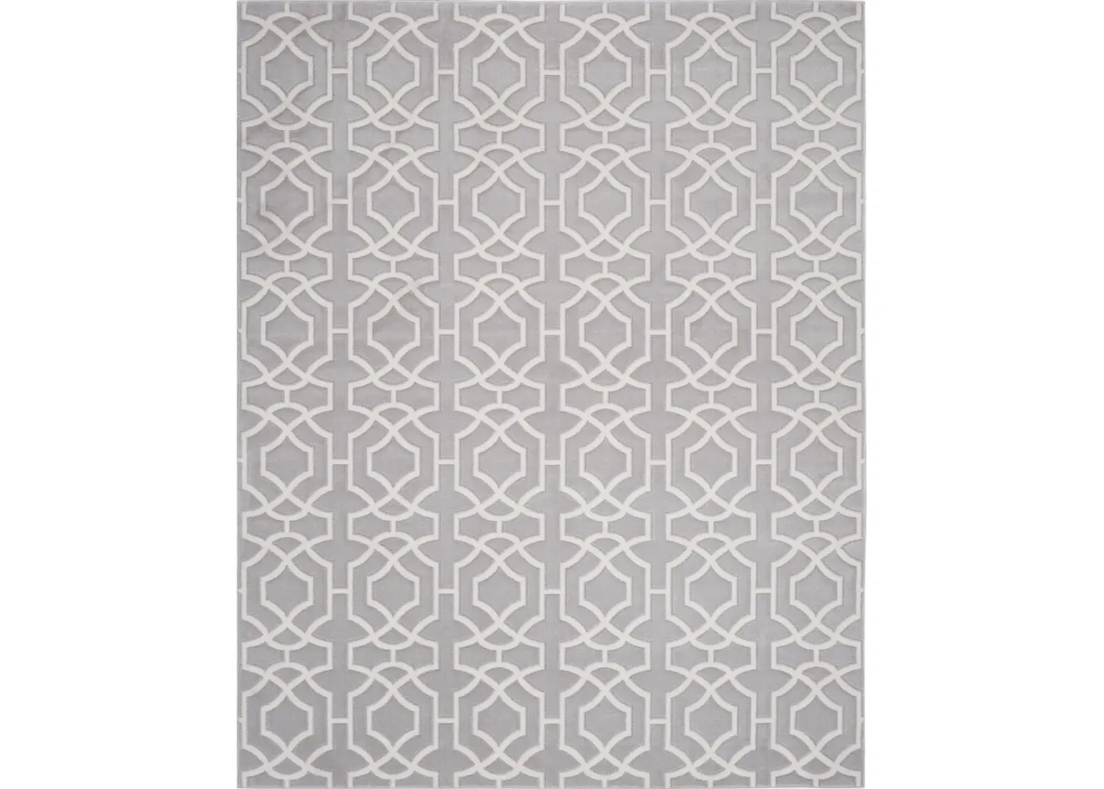 Holly 9' x 12' Area Rug - Gray/White