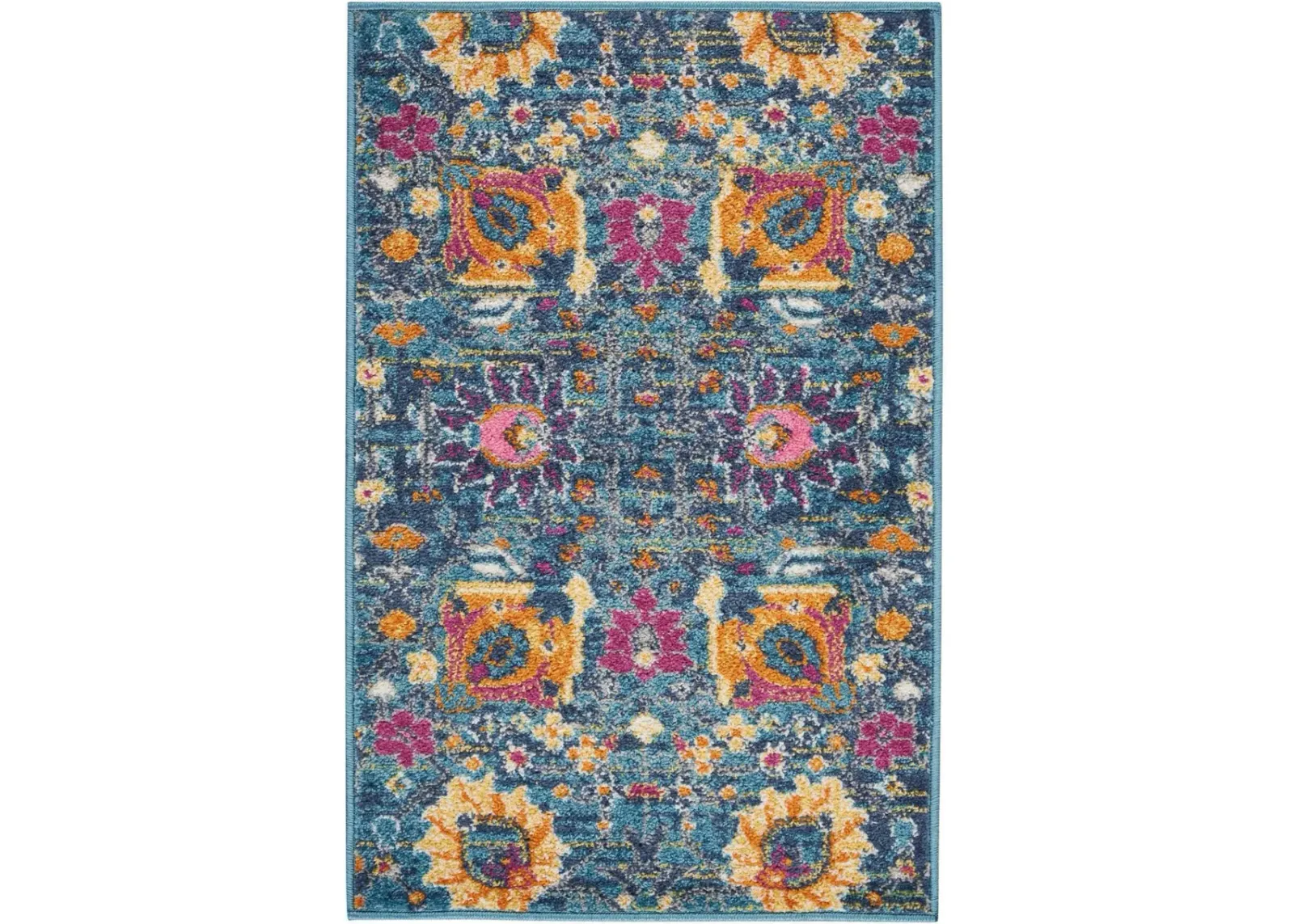 Tralee 2' x 3' Area Rug - Denim