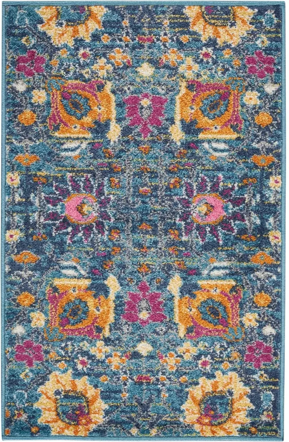 Tralee 2' x 3' Area Rug - Denim