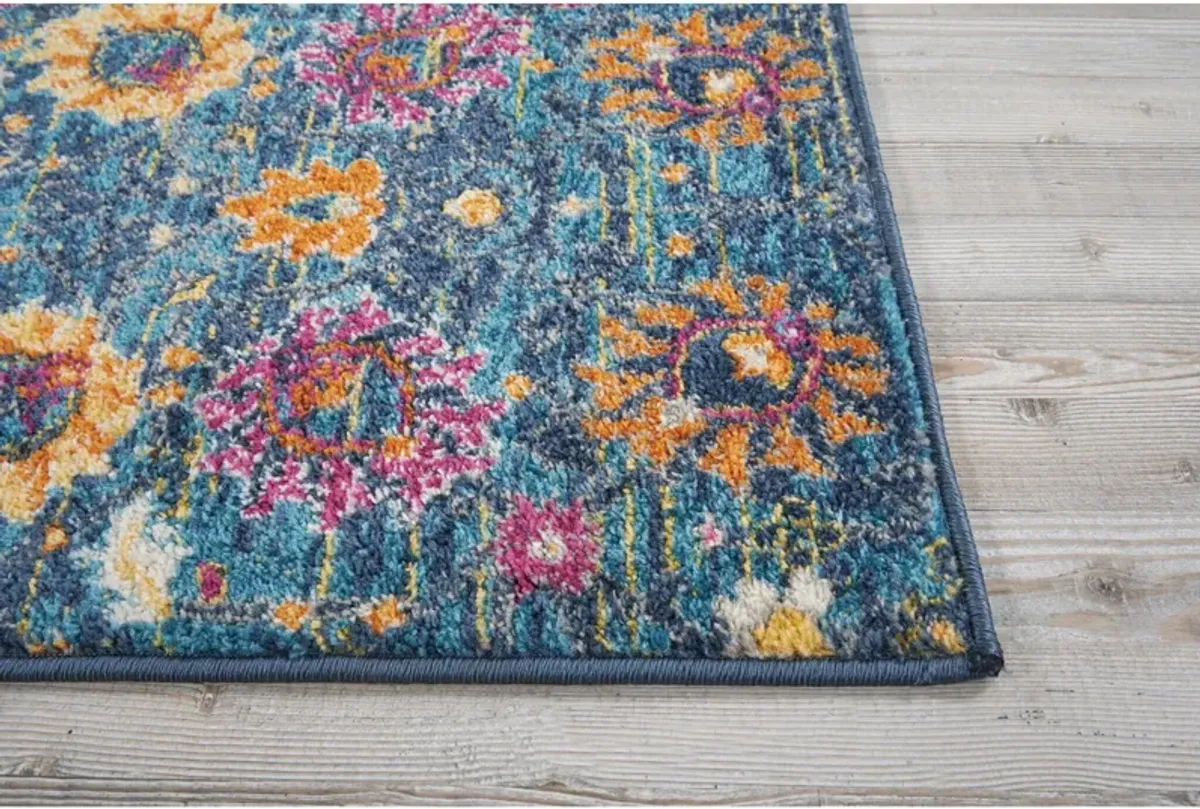 Tralee 2' x 6' Runner - Denim