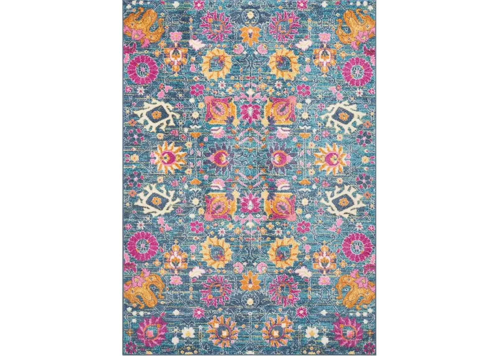 Tralee 4' x 6' Area Rug - Denim