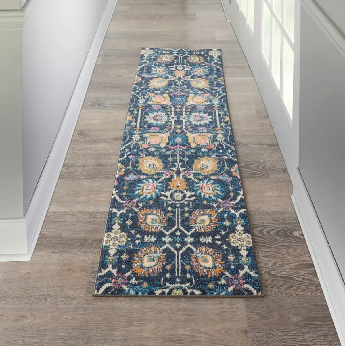 Tralee 2' x 8' Runner - Navy