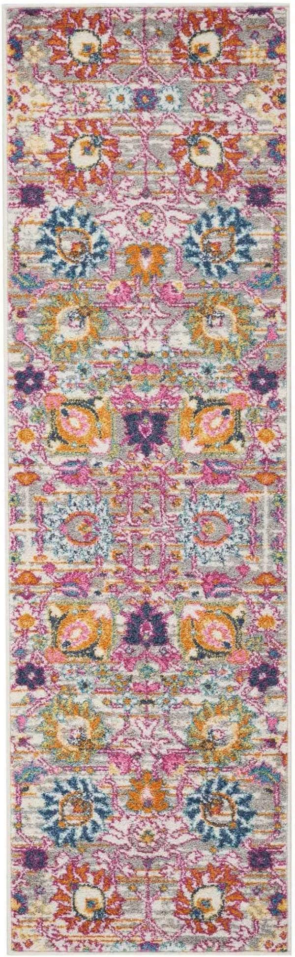 Tralee 2' x 6' Runner - Silver