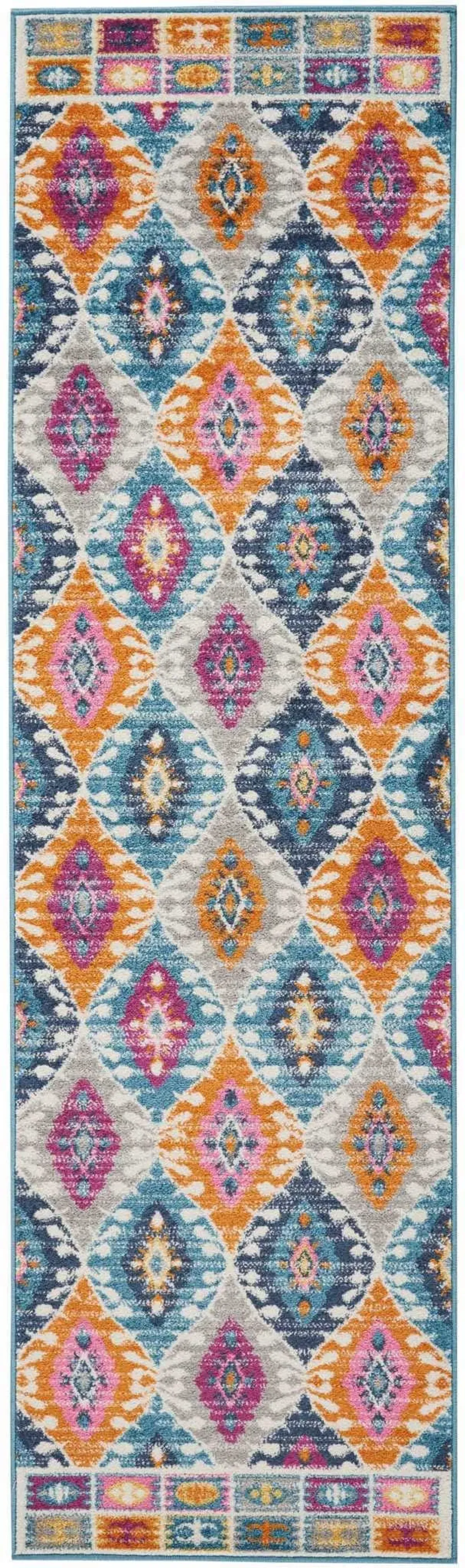 Tralee 2' x 8' Runner Rug - Multicolor