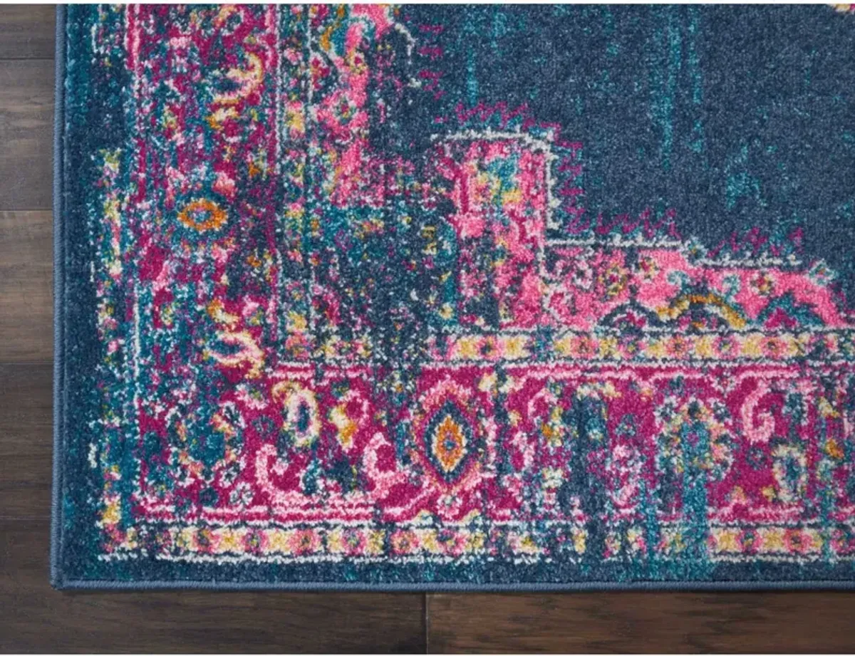 Tralee 4' x 6' Area Rug - Blue