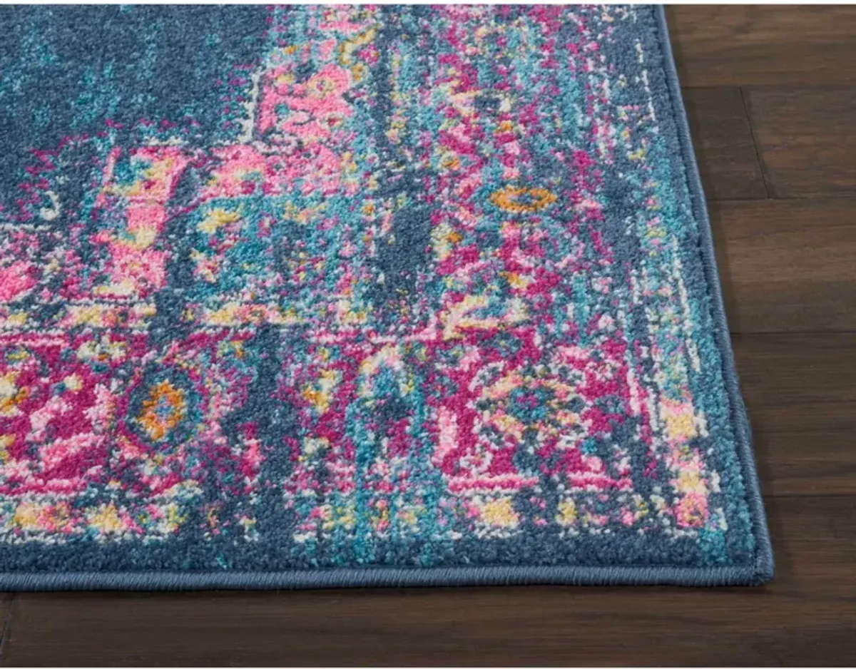 Tralee 4' x 6' Area Rug - Blue