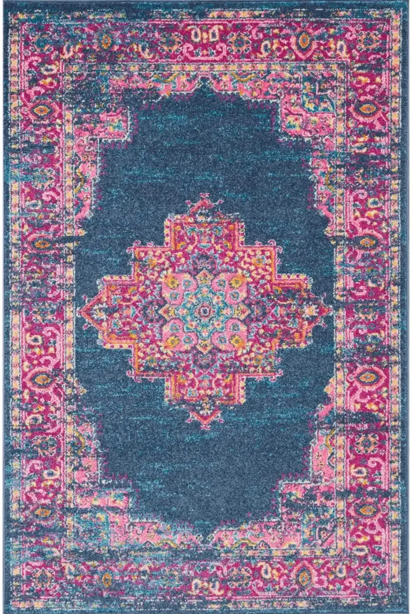 Tralee 4' x 6' Area Rug - Blue