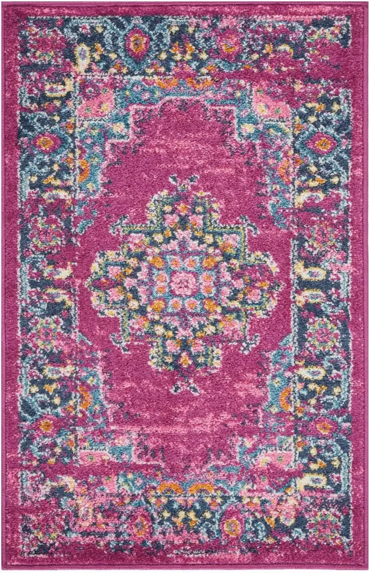 Tralee 2' x 3' Area Rug - Fuchsia