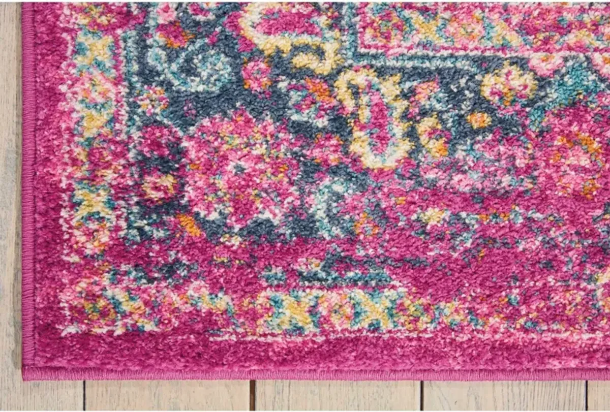 Tralee 7' x 10' Area Rug - Fuchsia