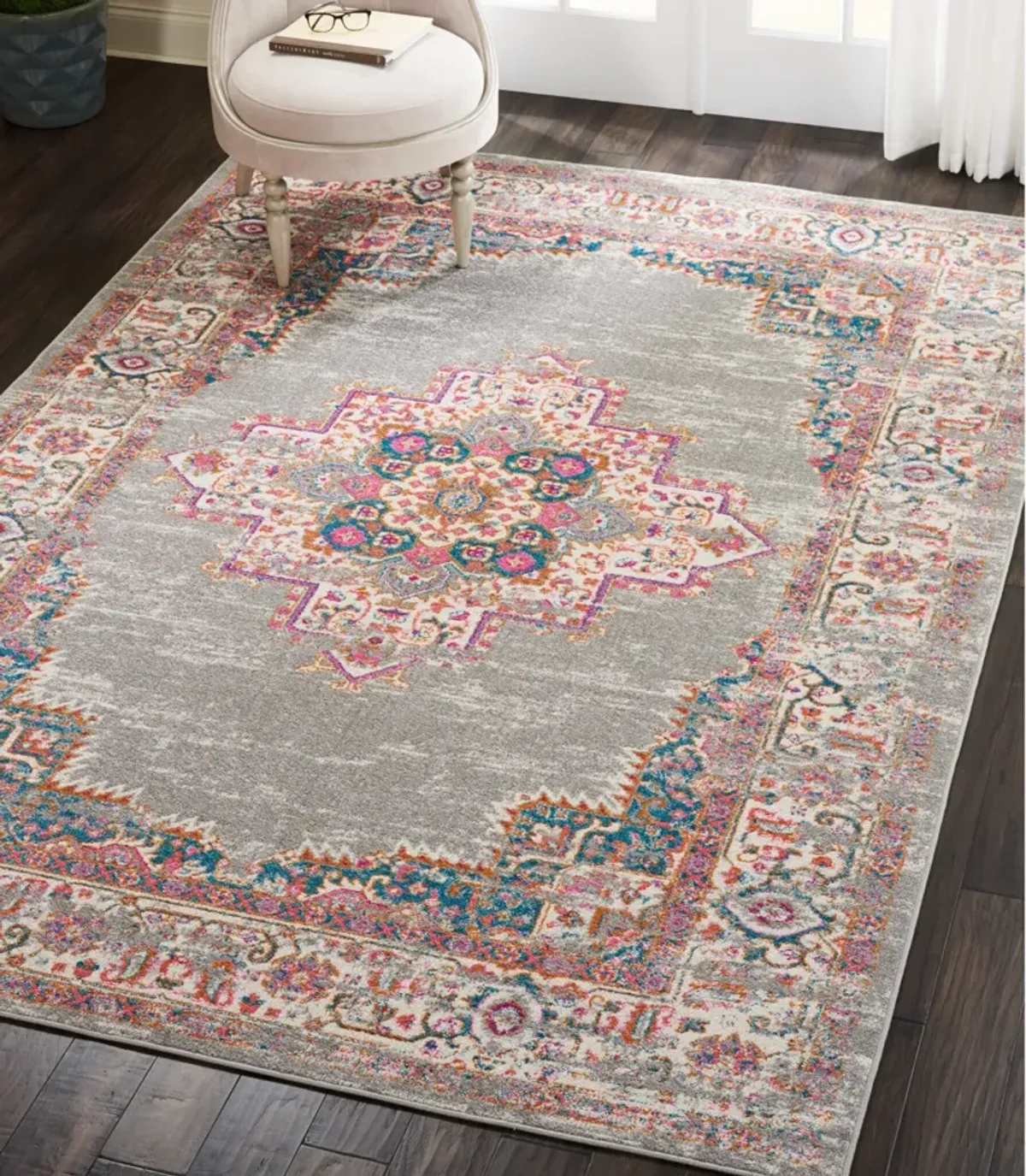 Tralee 7' x 10' Area Rug - Gray