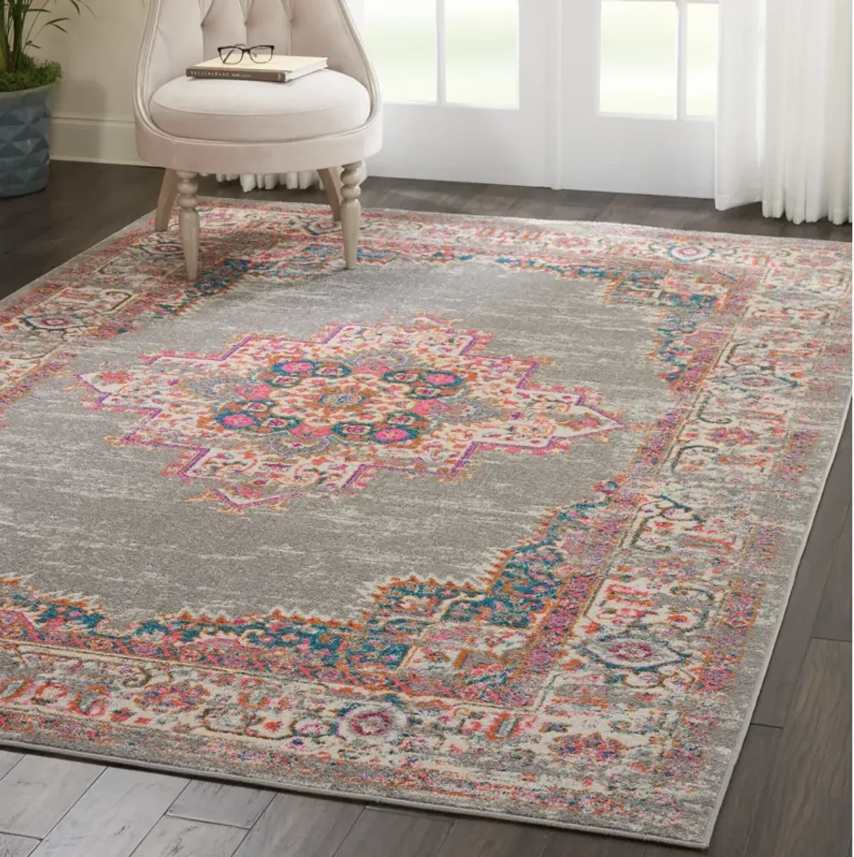 Tralee 7' x 10' Area Rug - Gray