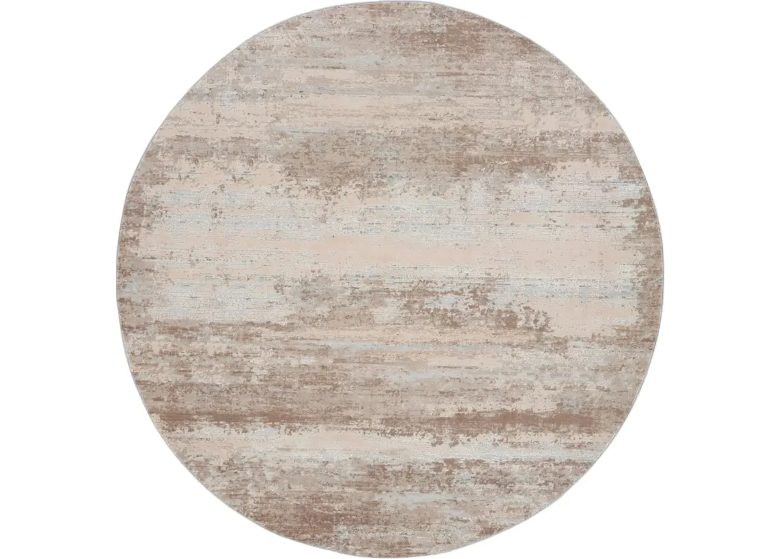 Pembrook 5' Round Area Rug - Beige