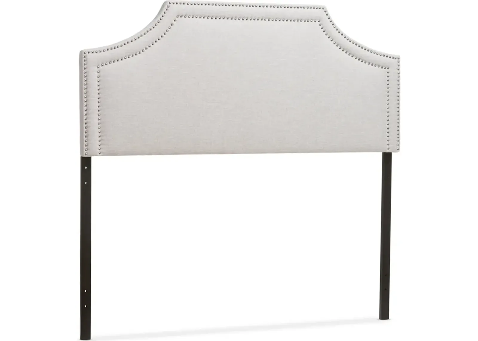 Louie Queen Upholstered Headboard - Grayish Beige