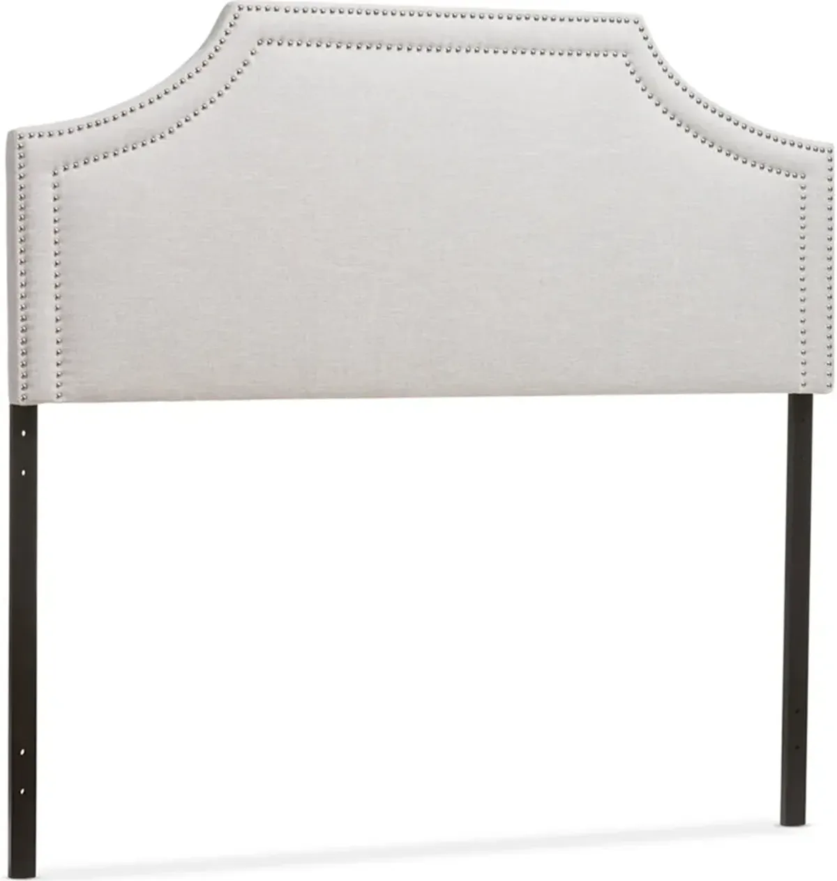 Louie Queen Upholstered Headboard - Grayish Beige