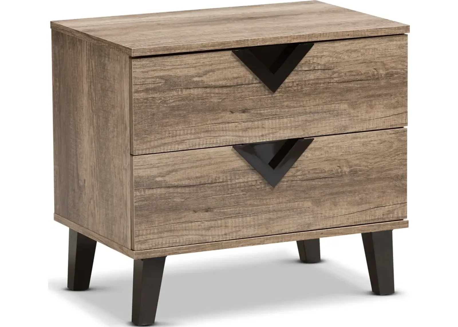 Padma 2 Drawer Nightstand - Light Brown