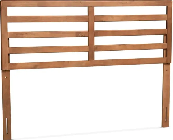 Solange Full Headboard - Ash Walnut