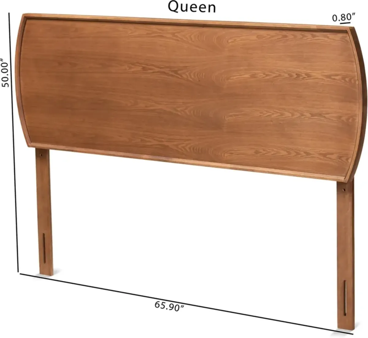 Yesenia Queen Headboard - Ash Walnut