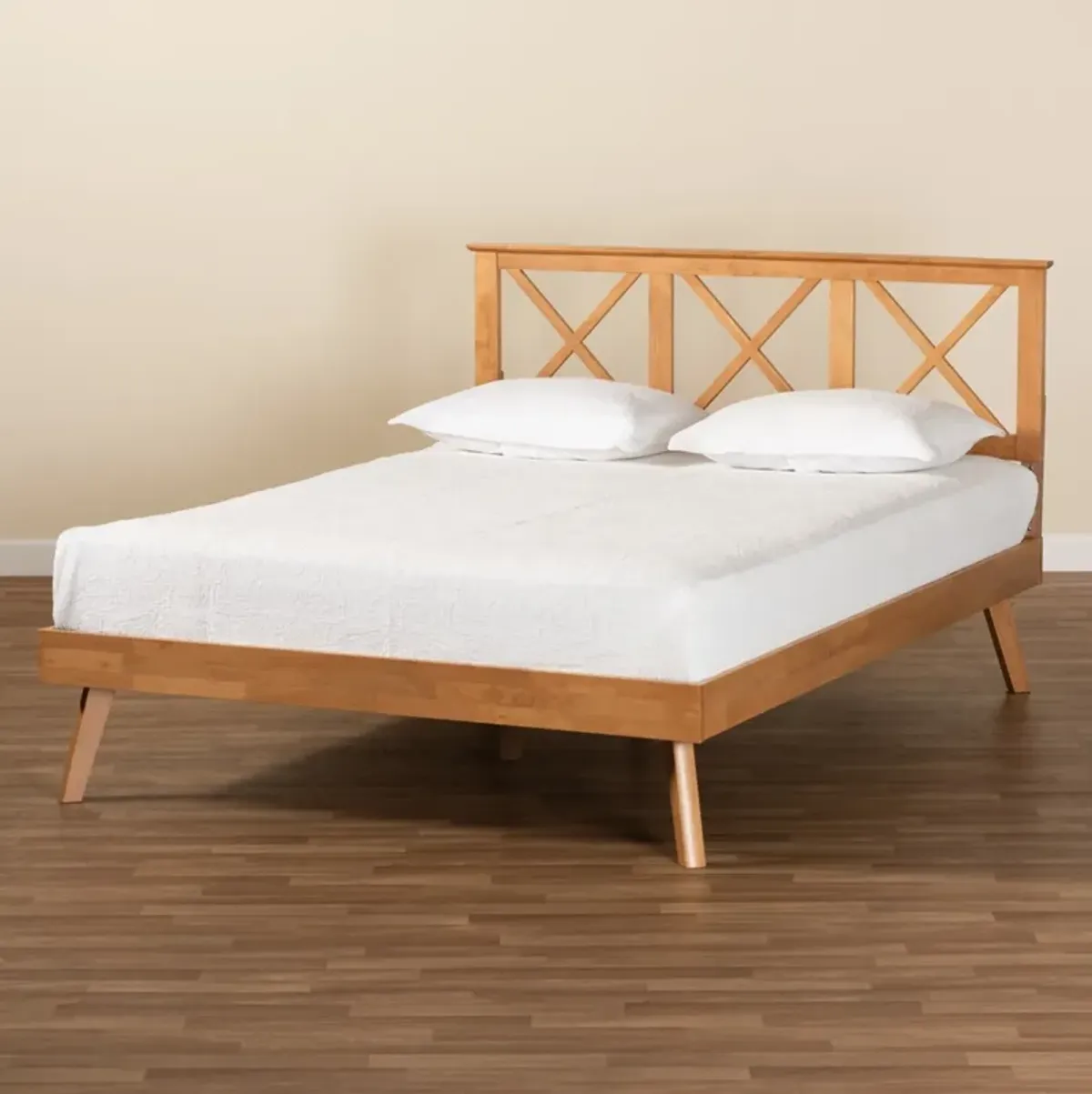 Berenice Full Platfom Bed - Brown