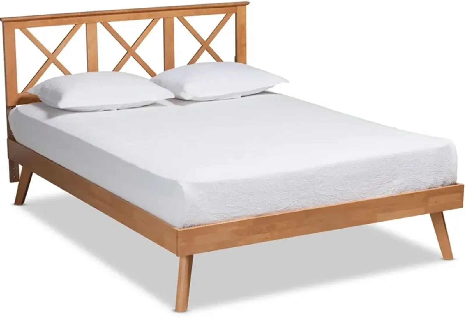 Berenice Full Platfom Bed - Brown