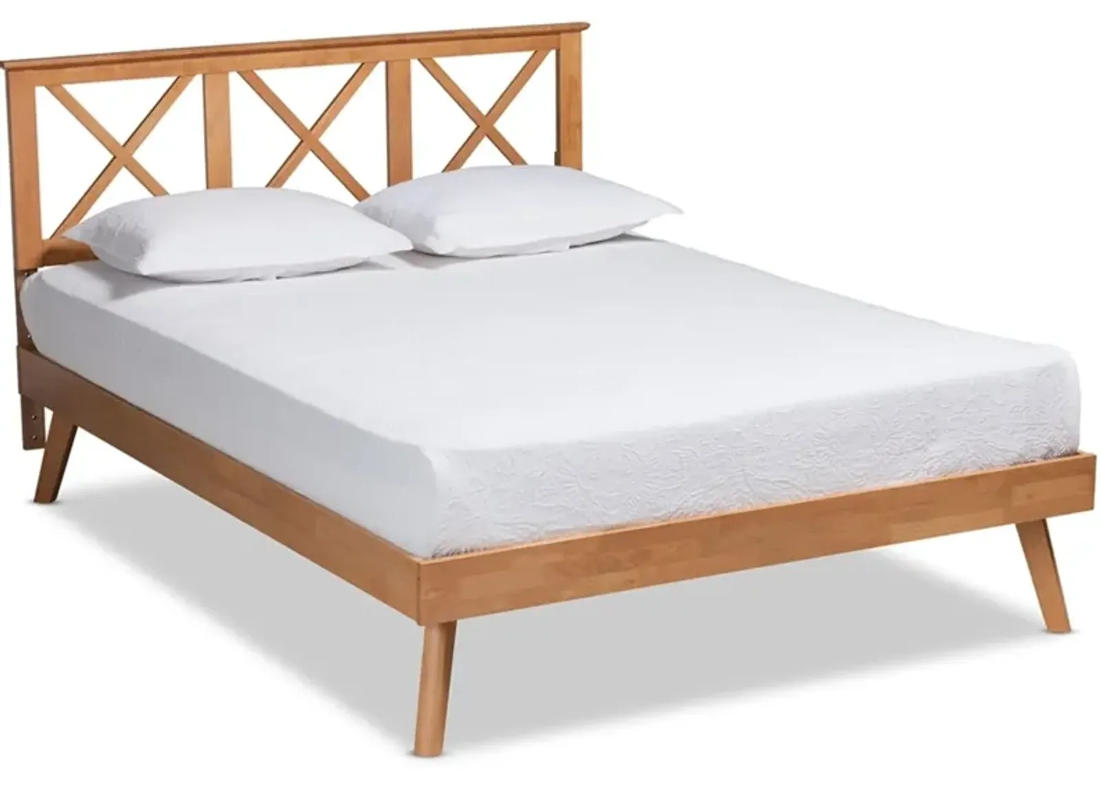 Berenice Queen Platfom Bed - Brown