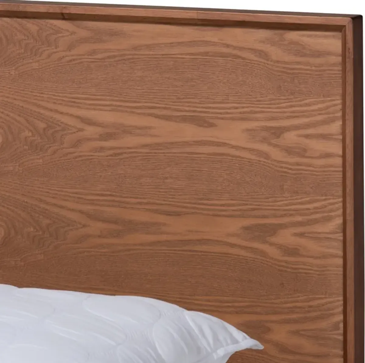 Dalal Full Platform Bed - Ash Walnut