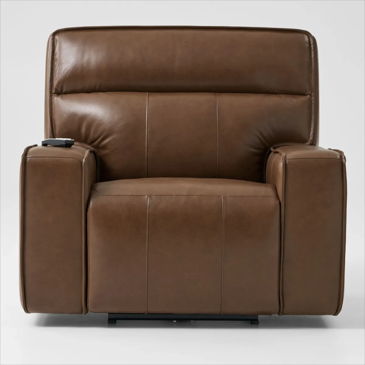 Everest Triple-Power Reclining Sofa and Recliner Set - Brown