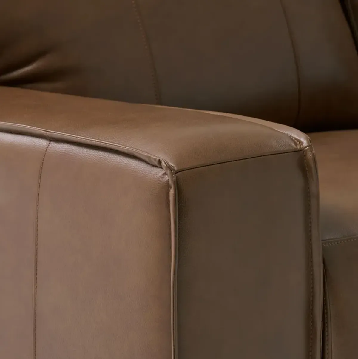 Everest Triple-Power Reclining Sofa, Loveseat and Recliner Set - Brown