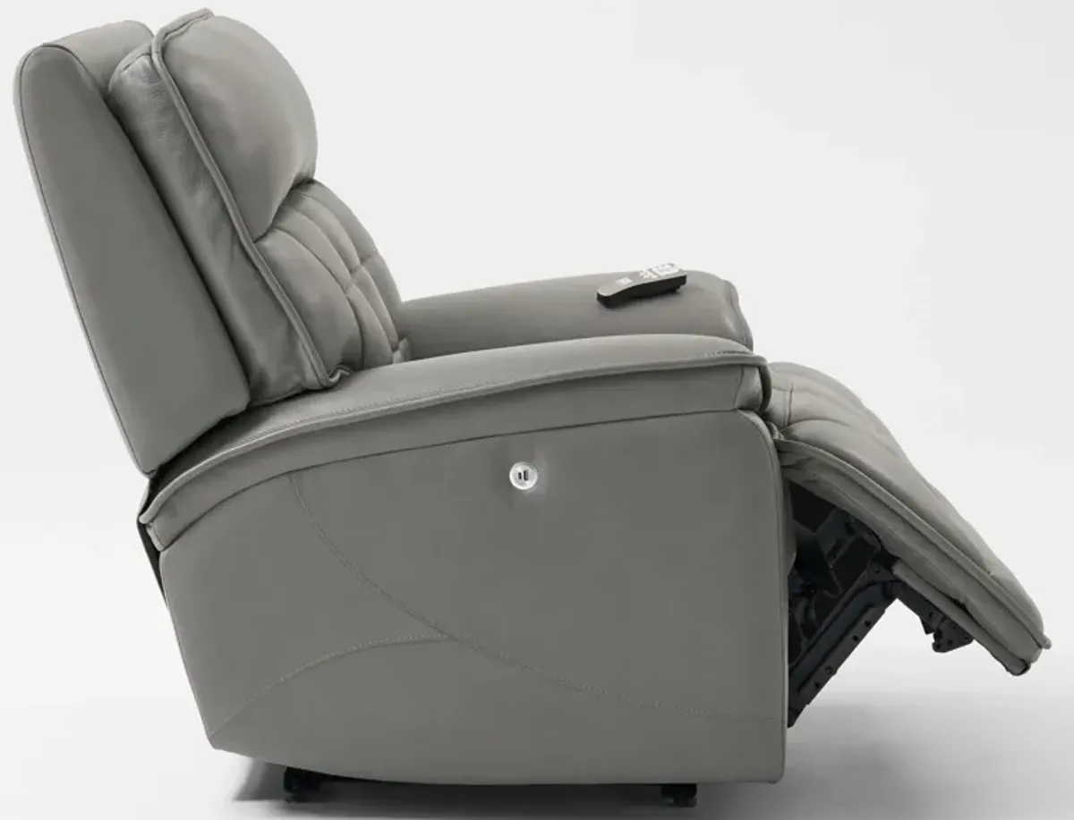 Cascade Triple-Power Recliner - Gray