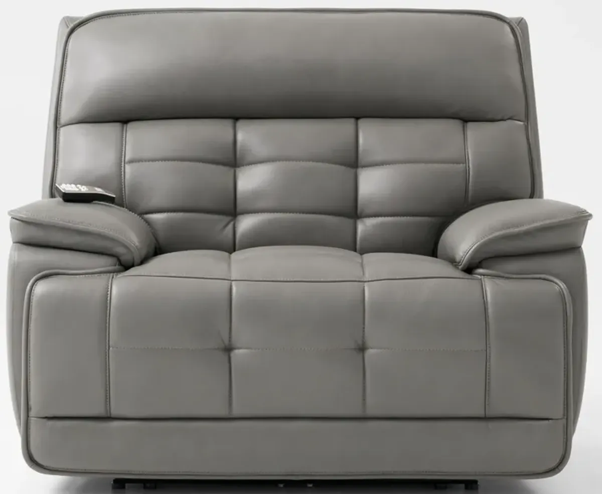 Cascade Triple-Power Recliner - Gray