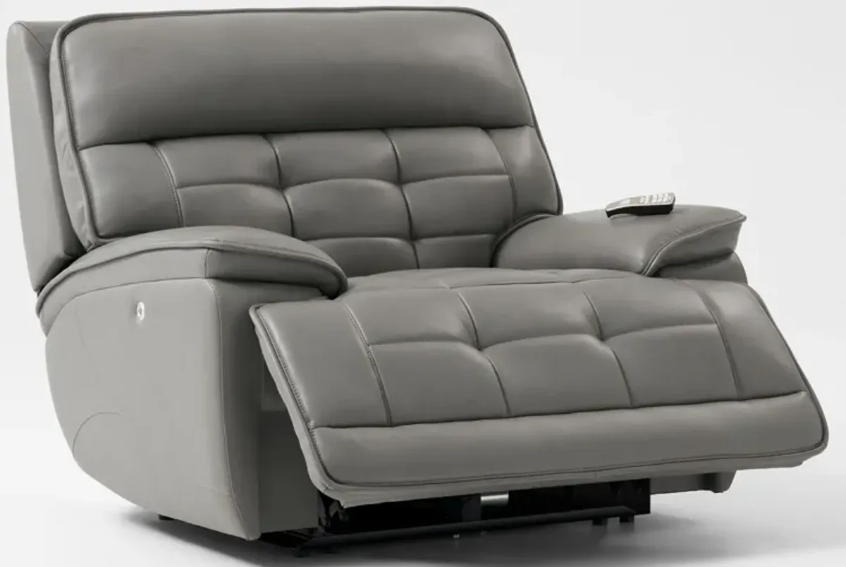 Cascade Triple-Power Recliner - Gray