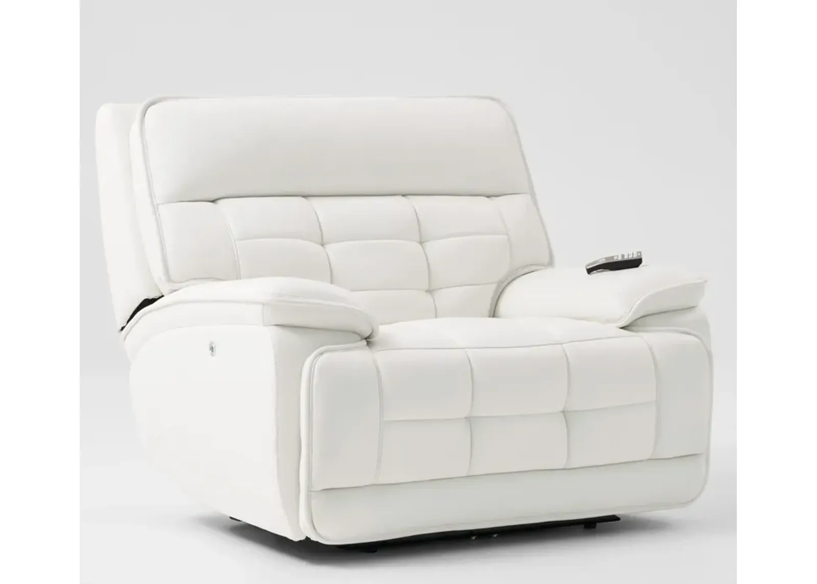 Cascade Triple-Power Recliner - White