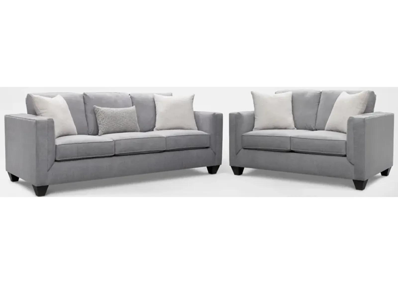 Keegan Sofa and Loveseat Set